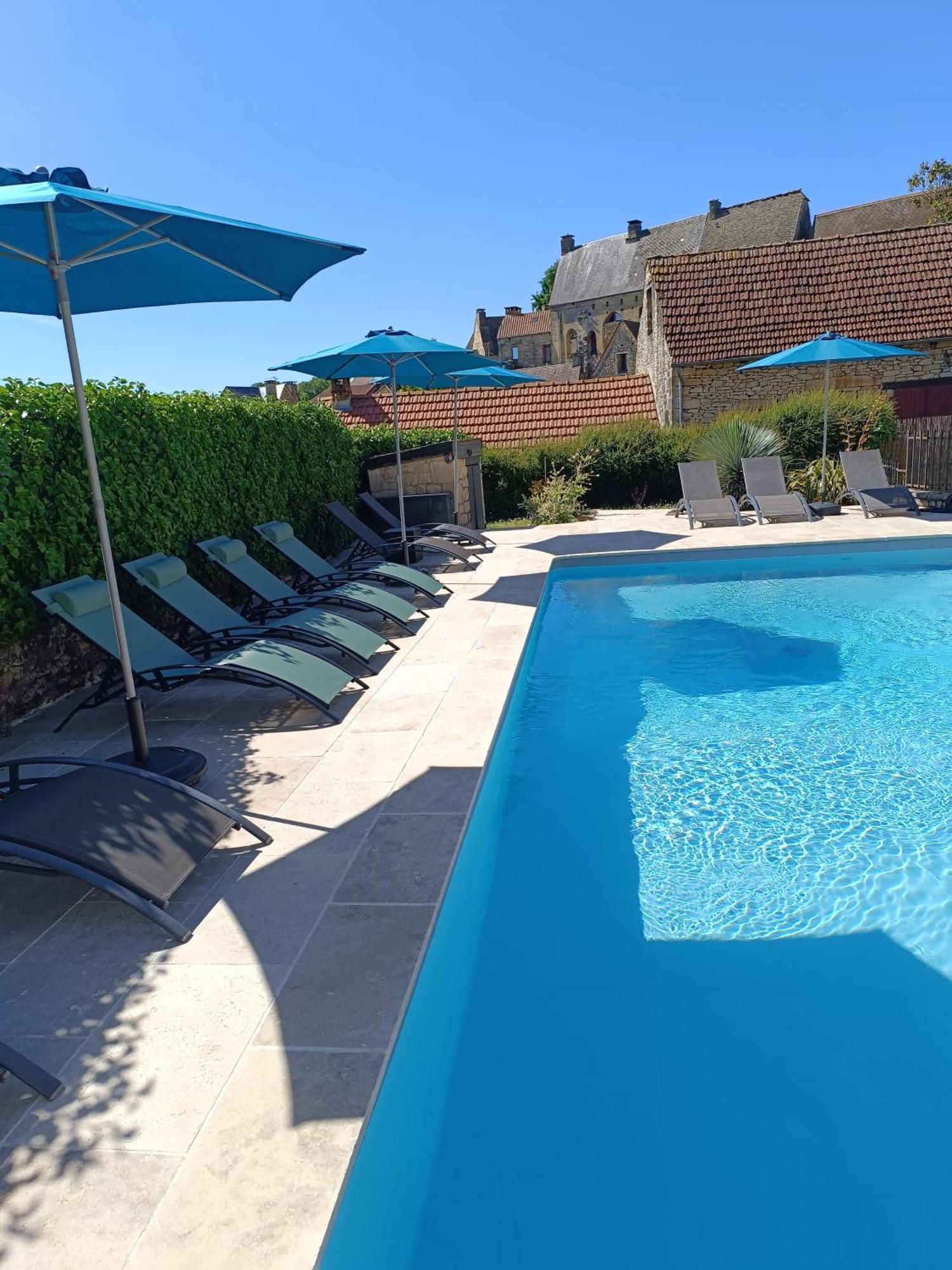 Le Clos De La Musardise - Gites De Charme Avec Piscine Chauffee Salignac Eyvigues Exteriér fotografie